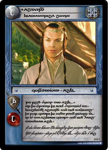 Elrond, Venerable Lord (T)